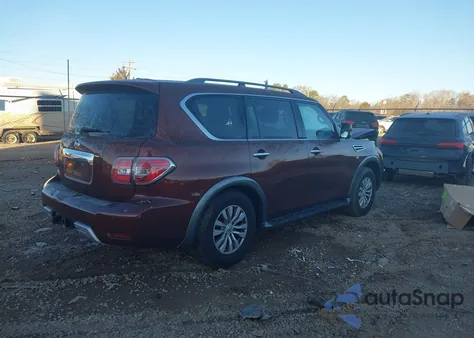 2018 Nissan Armada Sv z USA, uszkodzony, nr VIN JN8AY2ND0J9052346